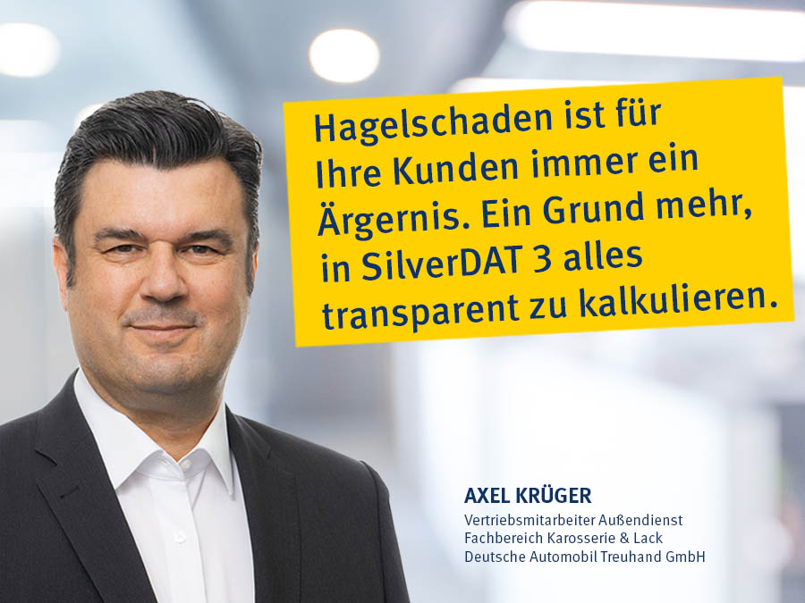 Axel Krüger, Vertriebsmitarbeiter im Außendienst der DAT